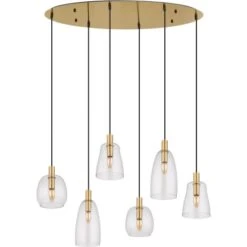Globo Pendelleuchte 6-flammig 970 X 325 X 1300 Mm 14 Globo Pendelleuchte 6-flammig 970 X 325 X 1300 Mm -Globo Lighting 9007371440832 3749 S 03