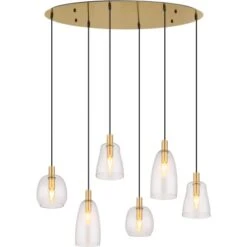 Globo Pendelleuchte 6-flammig 970 X 325 X 1300 Mm 17 Globo Pendelleuchte 6-flammig 970 X 325 X 1300 Mm -Globo Lighting 9007371440832 3749 S 04
