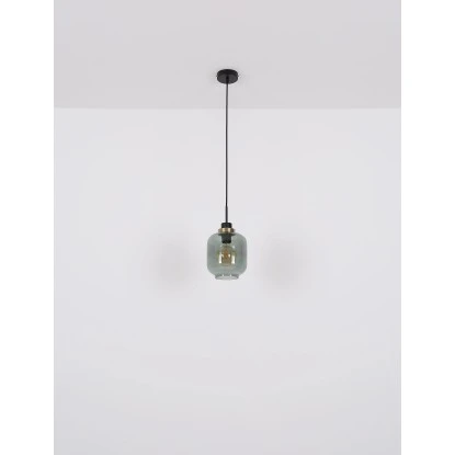 Globo Deckenleuchte 3-flammig Schwarz Matt-Rauchfarben 450 X 330 Mm 9 Globo Deckenleuchte 3-flammig Schwarz Matt-Rauchfarben 450 X 330 Mm – Bild 7