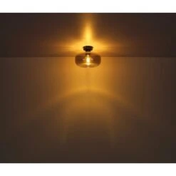 Globo Pendelleuchte 1-flammig Schwarz Matt-Rauchfarben 280 X 1200 Mm -Globo Lighting 9007371441211 3749 S 04