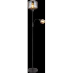 Globo Stehlampe 2-flammig Schwarz Matt 250 X 1650 Mm -Globo Lighting 9007371441228 3749 4