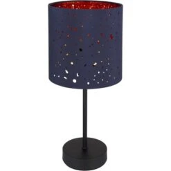 Globo Tischlampe 1-flammig Schwarz Matt 150 X 350 Mm 12 Globo Tischlampe 1-flammig Schwarz Matt 150 X 350 Mm -Globo Lighting 9007371441242 3749 S 02