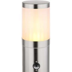 Globo Außenleuchte 1-flacmig Silber Glänzend Ø 14 Cm X 50 Cm 8 Globo Außenleuchte 1-flacmig Silber Glänzend Ø 14 Cm X 50 Cm -Globo Lighting 9007371441273 3749 CU 01