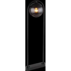 Globo Außenleuchte 1-flammig Schwarz Matt-Rauchfarben 319 X 1000 Mm -Globo Lighting 9007371441389 3749 3