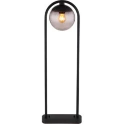 Globo Außenleuchte 1-flammig Schwarz Matt-Rauchfarben 319 X 1000 Mm -Globo Lighting 9007371441389 3749 5