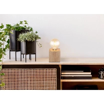 Globo Tischlampe Erna 1-flammig Dunkelbraun 100 X 100 X 100 Mm 3 Globo Tischlampe Erna 1-flammig Dunkelbraun 100 X 100 X 100 Mm