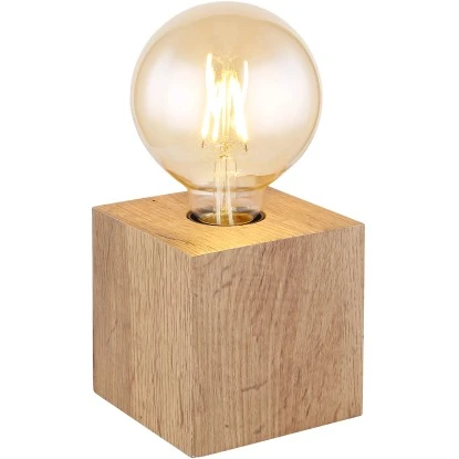 Globo Tischlampe Erna 1-flammig Dunkelbraun 100 X 100 X 100 Mm 4 Globo Tischlampe Erna 1-flammig Dunkelbraun 100 X 100 X 100 Mm – Bild 2