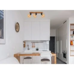 Globo Strahler Valli 3-flammig Dunkelbraun 580 X 160 X 250 Mm