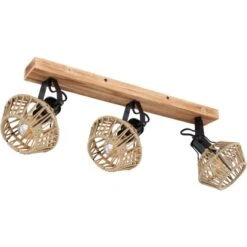 Globo Strahler Valli 3-flammig Dunkelbraun 580 X 160 X 250 Mm -Globo Lighting 9007371442355 3749 S 03