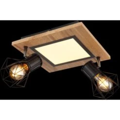 Globo LED-Deckenleuchte Priska 3-flammig Schwarz Matt 300 X 300 X 225 Mm 20 Globo LED-Deckenleuchte Priska 3-flammig Schwarz Matt 300 X 300 X 225 Mm -Globo Lighting 9007371442386 3749 S 02