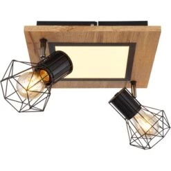 Globo LED-Deckenleuchte Priska 3-flammig Schwarz Matt 300 X 300 X 225 Mm 19 Globo LED-Deckenleuchte Priska 3-flammig Schwarz Matt 300 X 300 X 225 Mm -Globo Lighting 9007371442386 3749 S 04