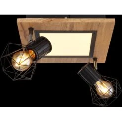 Globo LED-Deckenleuchte Priska 3-flammig Schwarz Matt 300 X 300 X 225 Mm 21 Globo LED-Deckenleuchte Priska 3-flammig Schwarz Matt 300 X 300 X 225 Mm -Globo Lighting 9007371442386 3749 S 05