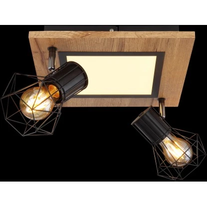 Globo LED-Deckenleuchte Priska 3-flammig Schwarz Matt 300 X 300 X 225 Mm 8 Globo LED-Deckenleuchte Priska 3-flammig Schwarz Matt 300 X 300 X 225 Mm – Bild 6