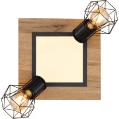 Globo LED-Deckenleuchte Priska 3-flammig Schwarz Matt 300 X 300 X 225 Mm 22 Globo LED-Deckenleuchte Priska 3-flammig Schwarz Matt 300 X 300 X 225 Mm -Globo Lighting 9007371442386 3749 S 06