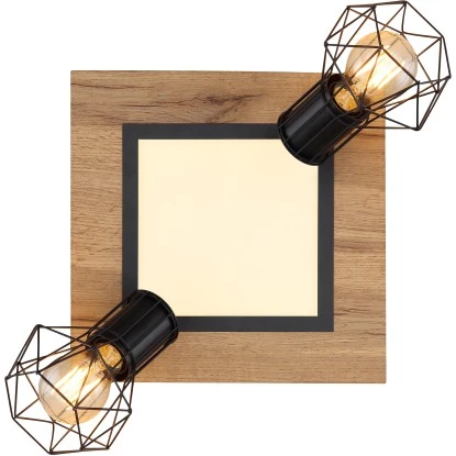 Globo LED-Deckenleuchte Priska 3-flammig Schwarz Matt 300 X 300 X 225 Mm 9 Globo LED-Deckenleuchte Priska 3-flammig Schwarz Matt 300 X 300 X 225 Mm – Bild 7