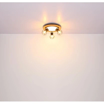 Globo LED-Deckenleuchte Priska 3-flammig Schwarz Matt 300 X 300 X 225 Mm 13 Globo LED-Deckenleuchte Priska 3-flammig Schwarz Matt 300 X 300 X 225 Mm – Bild 11