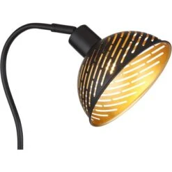 Globo Tischlampe Lenna 1-flammig Schwarz Matt 300 X 185 X 450 Mm -Globo Lighting 9007371442393 3749 CU 02