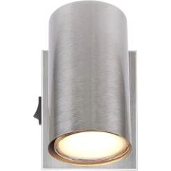 Globo Strahler Robby 1-flammig Nickel Matt 70 X 100 Mm 9 Globo Strahler Robby 1-flammig Nickel Matt 70 X 100 Mm -Globo Lighting 9007371442508 3749 S 03