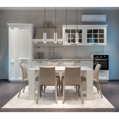 Globo Pendelleuchte Robby 4-flammig Nickel Matt 650 X 60 X 1200 Mm 3 Globo Pendelleuchte Robby 4-flammig Nickel Matt 650 X 60 X 1200 Mm