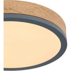 Globo LED-Deckenleuchte Doro 1-flammig Graphit 300 X 85 Mm 17 Globo LED-Deckenleuchte Doro 1-flammig Graphit 300 X 85 Mm -Globo Lighting 9007371442553 3749 CU 01