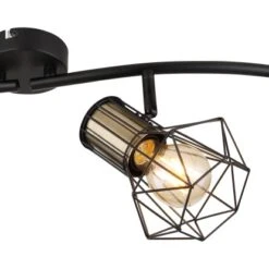 Globo Strahler Priska 4-flammig Schwarz Matt 800 X 225 X 190 Mm 23 Globo Strahler Priska 4-flammig Schwarz Matt 800 X 225 X 190 Mm -Globo Lighting 9007371442638 3749 CU 01