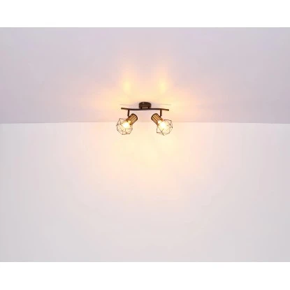 Globo Strahler Priska 4-flammig Schwarz Matt 800 X 225 X 190 Mm 11 Globo Strahler Priska 4-flammig Schwarz Matt 800 X 225 X 190 Mm – Bild 9