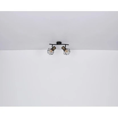 Globo Strahler Priska 4-flammig Schwarz Matt 800 X 225 X 190 Mm 12 Globo Strahler Priska 4-flammig Schwarz Matt 800 X 225 X 190 Mm – Bild 10