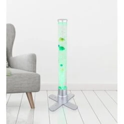 Globo LED-Stehlampe Mendoza 1-flammig Silber 246 X 246 X 611 Mm