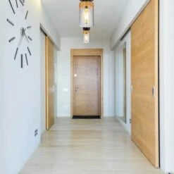 Globo Deckenleuchte Finca 1-flammig Schwarz Matt-Rauchfarben 100 X 205 Mm