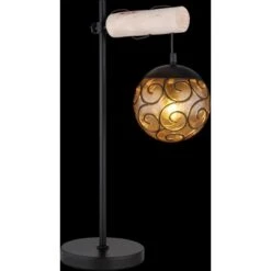 Globo Tischlampe Ma X I 1-flammig Schwarz Matt 340 X 180 X 550 Mm -Globo Lighting 9007371442836 3749 S 02
