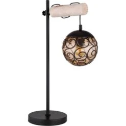Globo Tischlampe Ma X I 1-flammig Schwarz Matt 340 X 180 X 550 Mm -Globo Lighting 9007371442836 3749 S 03