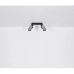 Globo Strahler Hadera 3-flammig Schwarz Matt-Rauchfarben 470 X 90 X 215 Mm 22 Globo Strahler Hadera 3-flammig Schwarz Matt-Rauchfarben 470 X 90 X 215 Mm -Globo Lighting 9007371443215 3749 S 09