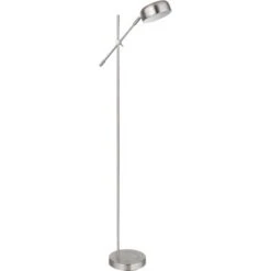 Globo Stehlampe Gianna 1-flammig Nickel Matt 477 X 200 X 1350 Mm -Globo Lighting 9007371443260 3749 S 02