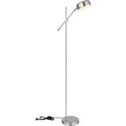 Globo Stehlampe Gianna 1-flammig Nickel Matt 477 X 200 X 1350 Mm -Globo Lighting 9007371443260 3749 S 03