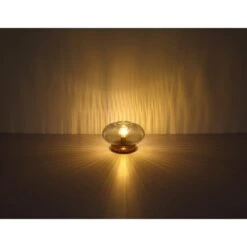 Globo Tischlampe Normy Rauchfarben 1-flammig 300 X 200 Mm -Globo Lighting 9007371443673 3749 S 04