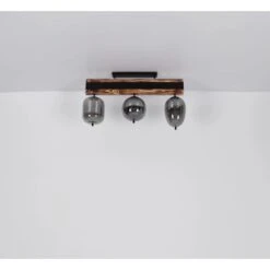 Globo Wandlampe 1-flammig Schwarz Matt-Rauchfarben 155 X 1000 Mm -Globo Lighting 9007371443802 3749 S 05