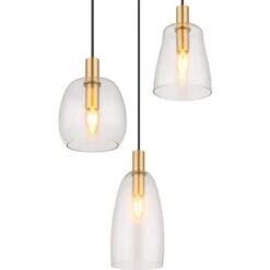 Globo Pendelleuchte 3-flammig 430 X 1500 Mm -Globo Lighting 9007371443826 3749 CU 01