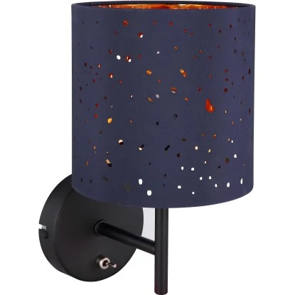 Globo Wandlampe 1-flammig Schwarz Matt 150 X 260 Mm 5 Globo Wandlampe 1-flammig Schwarz Matt 150 X 260 Mm – Bild 3