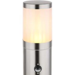 Globo Außenleuchte 1-flammig Silber Glänzend 14 Cm X 80 Cm -Globo Lighting 9007371444274 3749 CU 01