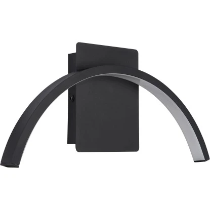 Globo LED-Außenleuchte 1-flammig Schwarz Matt 300 X 140 Mm 5 Globo LED-Außenleuchte 1-flammig Schwarz Matt 300 X 140 Mm – Bild 3