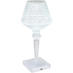 Globo LED-Tischleuchte Kristall ø 12 Cm X 26 Cm -Globo Lighting 9007371451289 3749 S 04