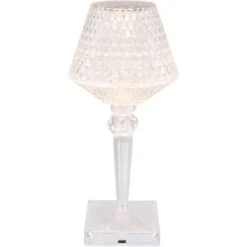 Globo LED-Tischleuchte Kristall ø 12 Cm X 26 Cm -Globo Lighting 9007371451289 3749 S 06