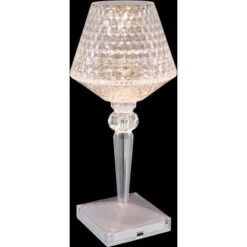 Globo LED-Tischleuchte Kristall ø 12 Cm X 26 Cm -Globo Lighting 9007371451289 3749 S 08