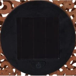 Globo LED-Solaraußenleuchte Kugel Dekogeflecht Rost 54 Cm X 18,5 Cm X 18,5 Cm -Globo Lighting 934909 3749 3