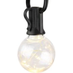Globo LED-Lichterkette Nirvana Schwarz 50-flammig 5,7 M -Globo Lighting 964975 3749 5