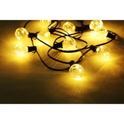 Globo LED-Lichterkette Nirvana Schwarz 50-flammig 5,7 M -Globo Lighting 964975 3749 6