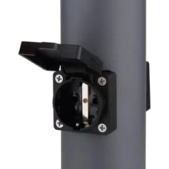 Globo Außenleuchte Boston Edelstahl Anthrazit Mit 2 Steckdosen & Bewegungssensor -Globo Lighting 965030 3749 5