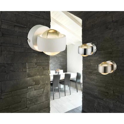 Globo LED-Wandleuchte RANDI Nickel Matt 4 Globo LED-Wandleuchte RANDI Nickel Matt – Bild 2