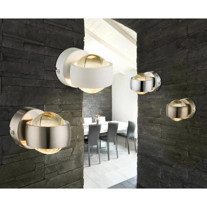 Globo LED-Wandleuchte RANDI Nickel Matt 3 Globo LED-Wandleuchte RANDI Nickel Matt